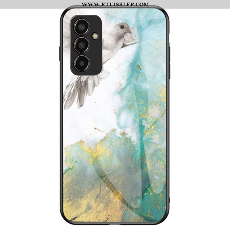 Etui do Samsung Galaxy M13 Marmurowe Szkło Hartowane